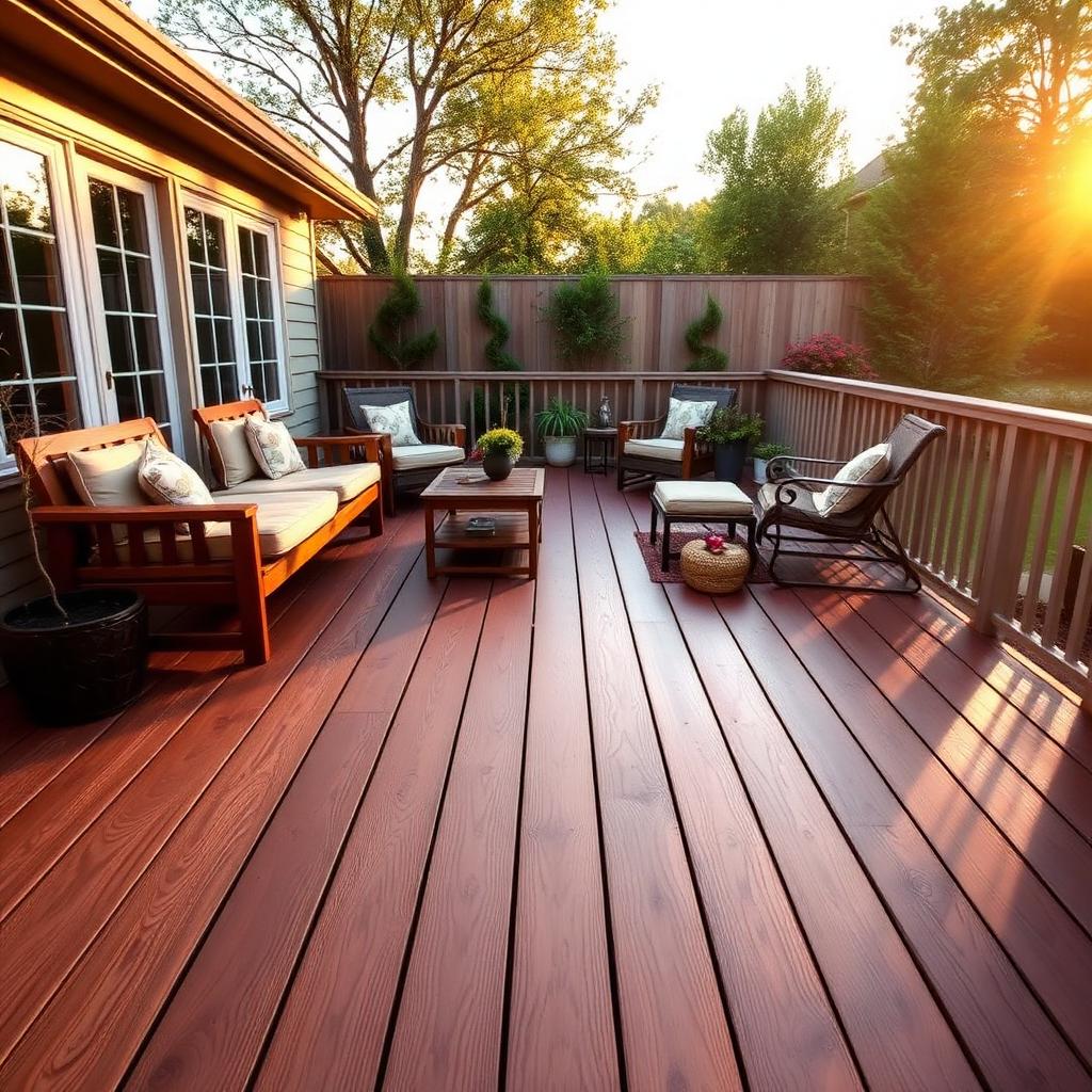 Deck painting and timber restoration services